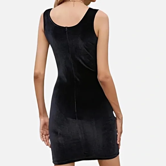 Black Mini Dress - Picture 2 of 2